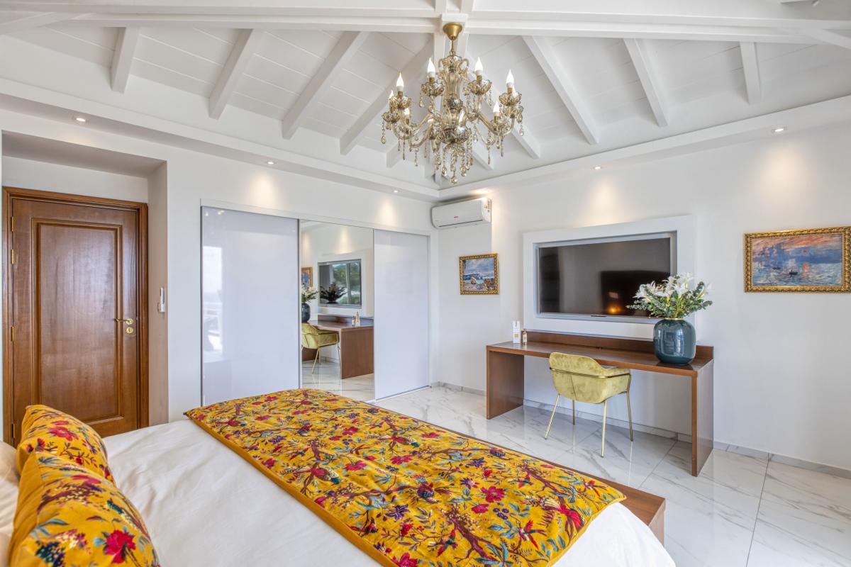 32 Location villa Baie Orientale Saint Martin_chambre 4
